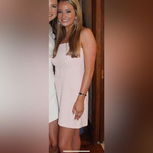 Amanda Uprichard Fae Dress - light pink